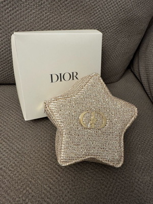 Dior Star Trousse pouch new, gold