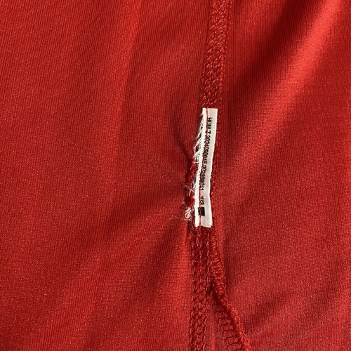 Hummel red athletic top like new, size S