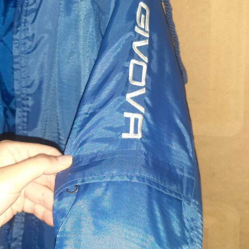 Givova Windbreaker Like New, Blue, Size M for Boys 12-13