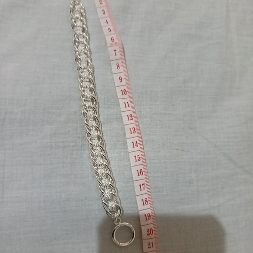 Silver plated bracelet 20cm, very good condition, non magnetic