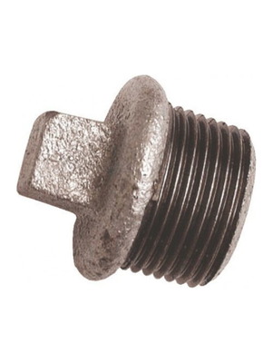 Galvanized male pipe plug new