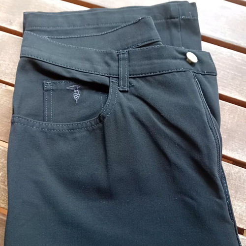 Trussardi office pants like new, straight fit, black, XS