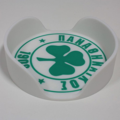 Panathinaikos Coasters Set of 4 with Holder New