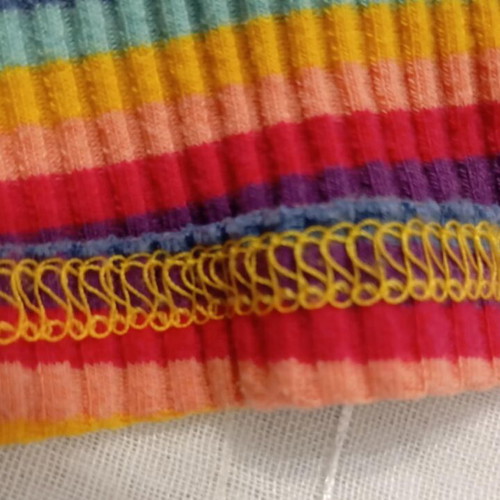 Plus size crop top Shein used, multicolor, size 4XL