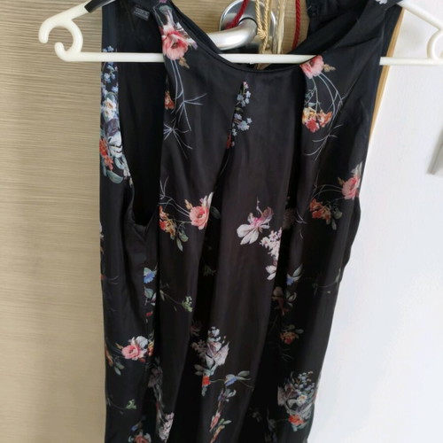 Mango dress size M used, comfortable with flowers