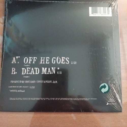 Pearl Jam Off He Goes 7" vinyl maxi single new, rock