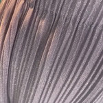 Lilac iridescent pleated palazzo pants