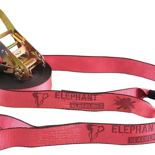 Slackline 15 m width 5 cm new, neon or pink color made in Germany