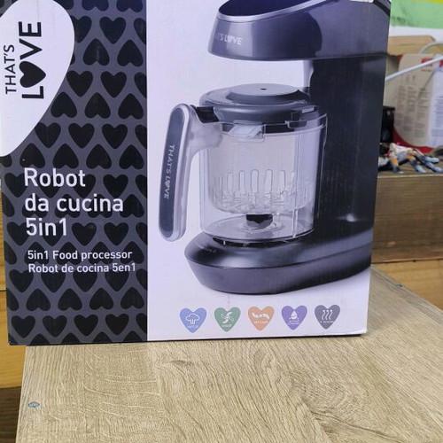 Kitchen robot 5 in 1 300 watt anthracite new