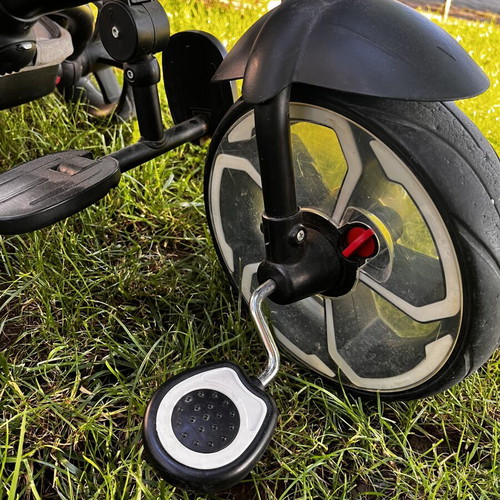 QPlay Prime 4-in-1 Tricycle like new, grey