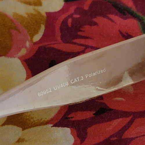 Sunglasses, beige and gold frame