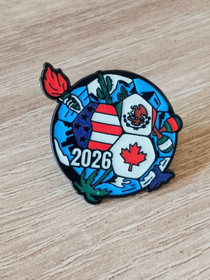 Pin Fifa World Cup 2026 enamel new