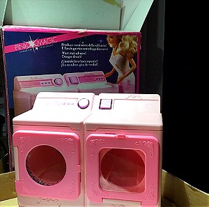 Barbie washer & dryer Pink magic 1991