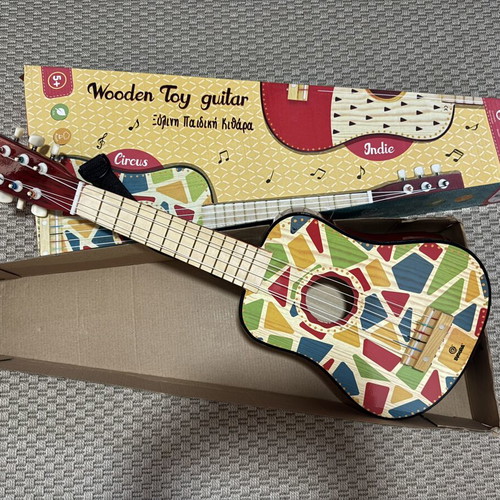 Svoora Wooden Children's Guitar with Bright Colors new