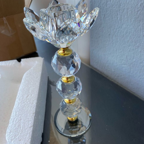 Crystal candlestick new