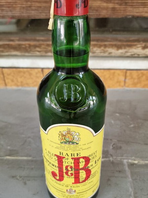 J & B Whisky 1968 σφραγισμένο, καινούργιο