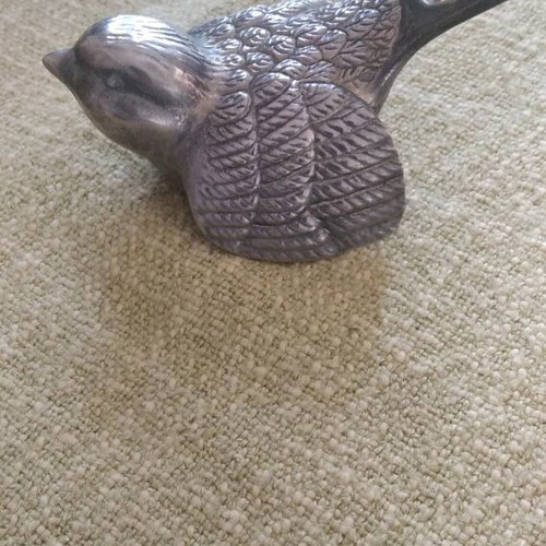 Bird bottle opener like new stainless steel, 9 cm length