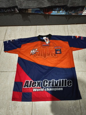 Vintage Honda Repsol Michelin Alex Criville World Champion Racing Shirt new XL