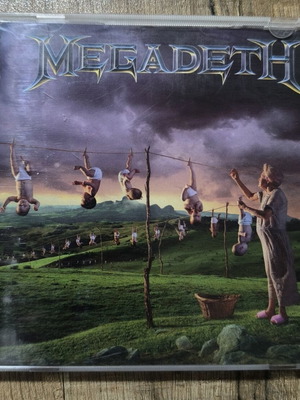 Megadeth Youthanasia CD remastered σαν καινούργιο, metal