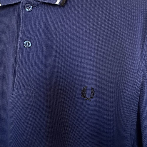 Fred Perry polo t-shirt size M like new, blue