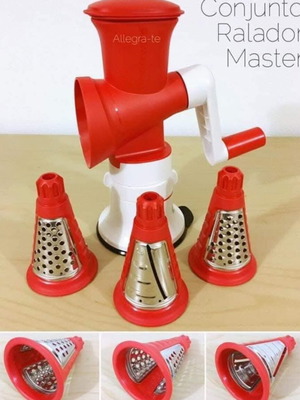 Πολυτρίφτης Tupperware καινούργιος με 3 κώνους και τρίφτη πάγου