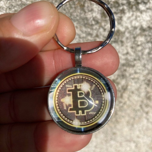 Bitcoin Crypto Fun Key Ring new