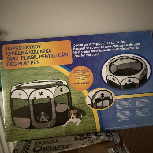 Dog play pen small size like new