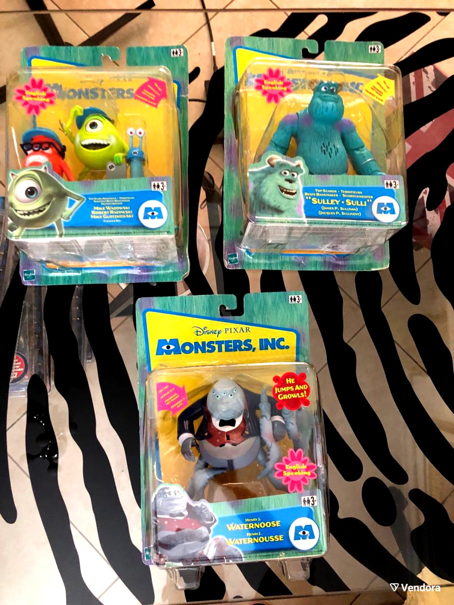 MONSTERS INC SET OF 3 FIGURES (6-7 inches)… - € 120,00 - Vendora