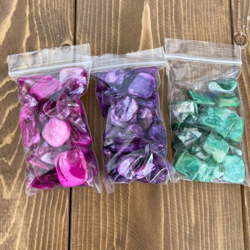 Nugget Big Beads like new, pack of 3 bags