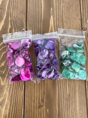 Nugget Big Beads like new, pack of 3 bags