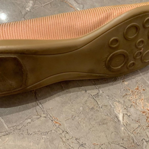 Eco ballerinas like new, size 39, pink and gold