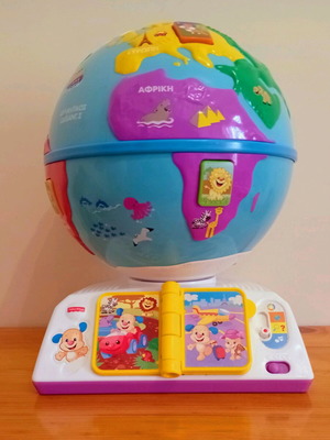 Εκπαιδευτική Υδρόγειος Laugh & Learn από Fisher Price σαν καινούργιο