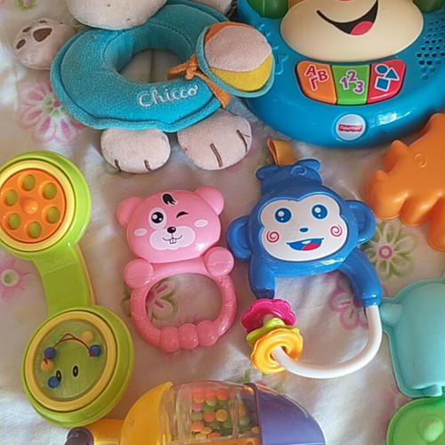 Fisher Price baby toy set, functional