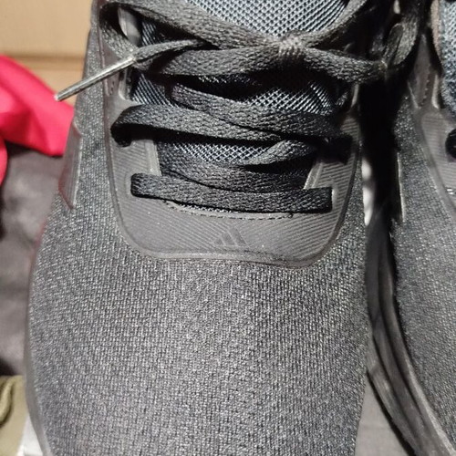 Adidas men's athletic shoes like new with cloudfoam technology black