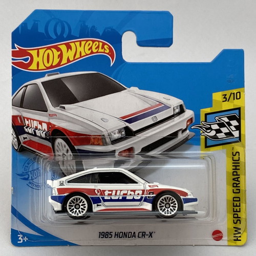 1985 Honda CR-X Turbo Hot Wheels car 1:64