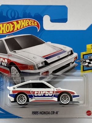1985 Honda CR-X Turbo Hot Wheels car 1:64