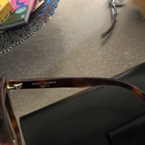 Saint Laurent glasses with presbyopia lenses like new, brown