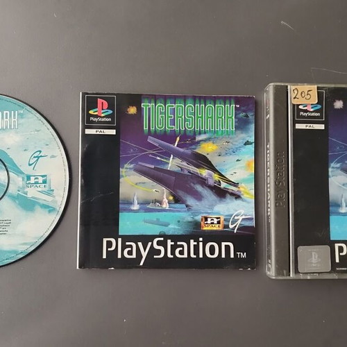 Sony Playstation 1 Tigershark game, English
