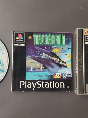Sony Playstation 1 Tigershark game, English
