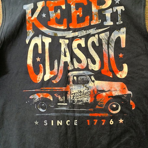 Men's 100% cotton t-shirt XL blue like new