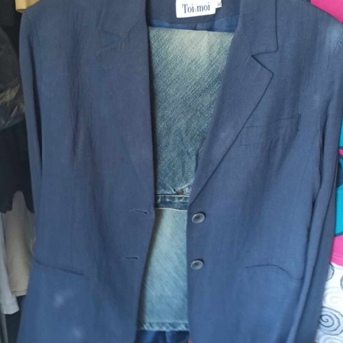 Toi & Moi Light Women's Navy Blue Jacket used