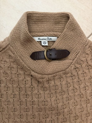 Massimo Dutti children's knitted poncho cape like new, size P/S