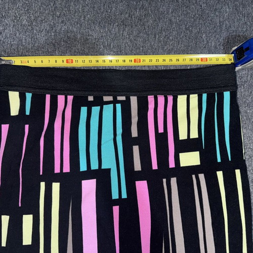 A-Style elastic skirt one size, like new, black and pink