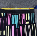 A-Style elastic skirt one size, like new, black and pink