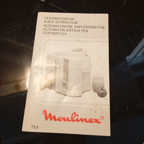 Moulinex Juice Extractor model 753 new without box
