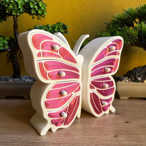 Handmade Butterfly Jewelry Organizer New, 3D Printed Premium