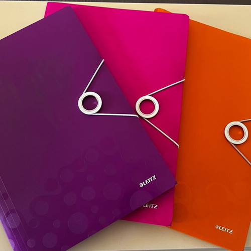 Folders used, pack of 5, two with sleeves