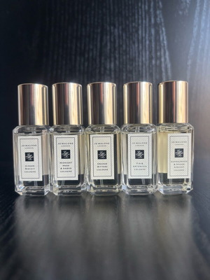 Jo Malone set of 5 miniatures 9ml new, eau de cologne