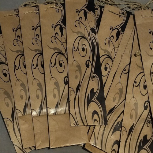 Paper gift bags N2 new, set of 12 pieces