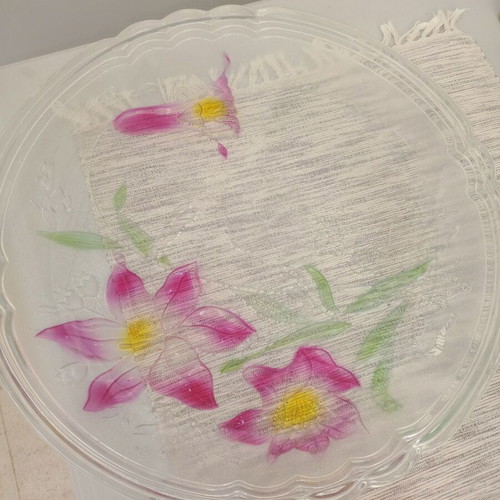 Decorative platter used